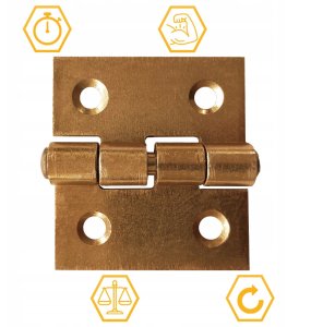 Domax HINGE 8022 60X55X2.5MM ZINC 5