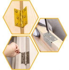 Domax HINGE 8022 60X55X2.5MM ZINC 6
