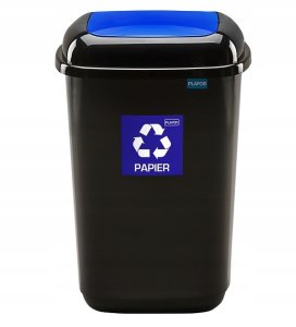 Kosz na śmieci Plafor BIN 12 L YELLOW 2