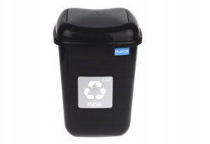 BIN 12 L- RECYCCLING - SILVER 1