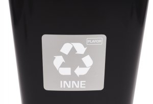 Kosz na śmieci Plafor BIN 12 L SILVER 2