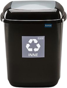 Kosz na śmieci Plafor BIN 12 L SILVER 3