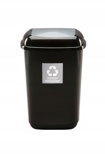 Kosz na śmieci Plafor BIN 12 L SILVER 4