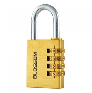HANGING BRASS CODE LOCK NL11 28X4 6/72 1