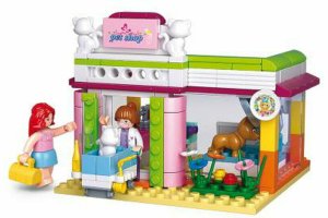 BLOCKS SLUBAN GIRLS DREAM PET SHOP 1