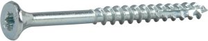 WOOD SCREW 4X20MM TX20/ZN/C1 20PCS 1