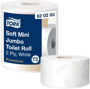 TOILET PAPER TORK MINI JUMBO TR PREM 2P 1