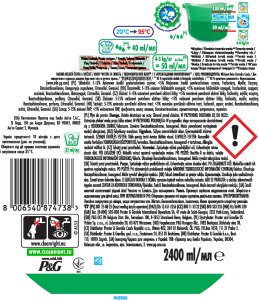 Ariel Żel do prania Color Clean & Fresh 2.4L 2