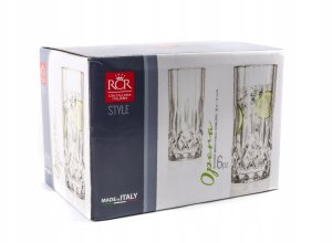 GLASS SET OPERA 6 PCS., 350 ML 6