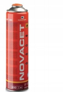 GAS CARTRIDGE NOVACET CYLINDER 600ML 2