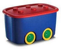 STORAGE BOX KIS FUNNY BOX BLUE-RED 5