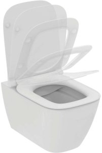 Miska WC Ideal Standard TOILET HUNG ILIFE RIML WITH COVER WHITE 2