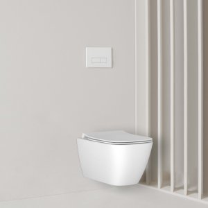 Miska WC Ideal Standard TOILET HUNG ILIFE RIML WITH COVER WHITE 3