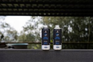 PAINT AEROZ FORGED EFFECT BLACK 400ML 2