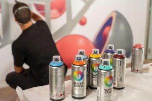 PAINT AEROSOL BLACK RV-9011 400ML 3