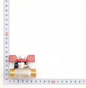 BALL VALVE BUTERFLY HAND 1/2MM 1