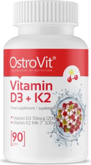 OstroVit Vitamin D3 K2 90 tabl. 2
