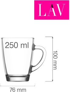CUP LV-VEG412F VEGA 250ML 2