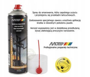 MOTIP INDUSTRIAL CHAIN GREASE 500 ML 2