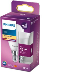 Philips LED 40W P45 E14 WW FR ND 1PF/10 2