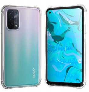 ETUI PANCERNE DO OPPO A54 5G / A74 5G | CASE GUMOWE SLIM ANTI SHOCK   SZKŁO 3