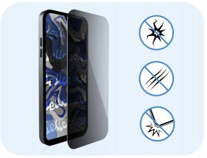 etumi 3-pak Szkło Hartowane Do Galaxy A16 4G / 5G / M16 5G (Antyszpiegowskie, 9H) 6