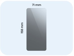 etumi 3-pak Szkło Hartowane Do Galaxy A16 4G / 5G / M16 5G (Antyszpiegowskie, 9H) 8