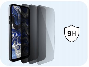 etumi 3-pak Szkło Hartowane Do Galaxy A16 4G / 5G / M16 5G (Antyszpiegowskie, 9H) 9