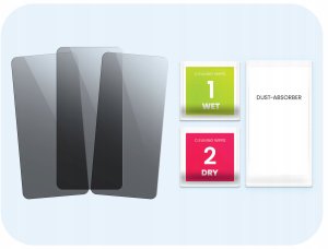 etumi 3-pak Szkło Hartowane Do Galaxy A16 4G / 5G / M16 5G (Antyszpiegowskie, 9H) 10
