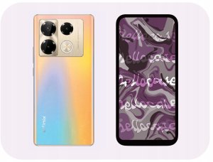 etumi [2-pak] Szkło Hartowane Do Infinix Note 40 Pro (Curved, Antyszpiegowskie) 8