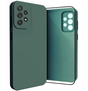 Etui do Samsung Galaxy A13 4G (Osłona Kamery, Zielone, Plecki)   Szkło 9H 1