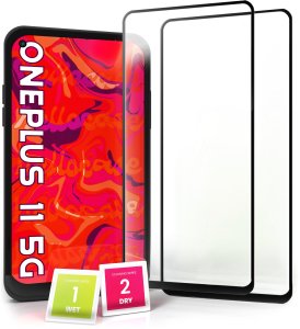 2-PAK Szkło Hartowane do OnePlus 11 5G (Pełne 5D, Curved, Zakrzywione, 9H) 1