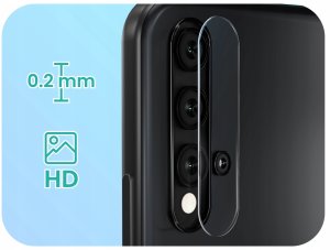 2-PAK Szkło Na Aparat Do Huawei Nova 5T / Honor 20 (Hartowane, Na Obiektyw) 2