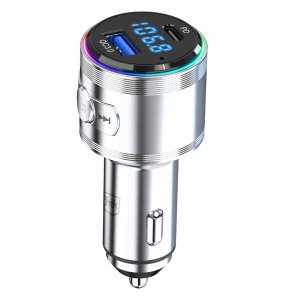 Accessories - 3mk Hyper Car Power Transmitter 48W QC PD PPS USB 1C1A Silver 4