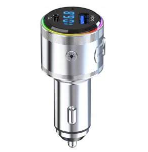 Accessories - 3mk Hyper Car Power Transmitter 48W QC PD PPS USB 1C1A Silver 6