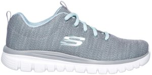 Skechers Skechers damskie buty sportowe Graceful Twisted Fortune 12614 GYMN Gray/Mint 39,5 2