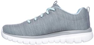 Skechers Skechers damskie buty sportowe Graceful Twisted Fortune 12614 GYMN Gray/Mint 39,5 4