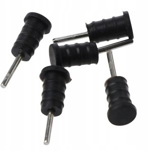 Zaślepka Zatyczka Przeciw Kurzowi USB C / Mini Jack AUX Zasłonka Zestaw x10 4