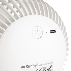 Wentylator bezprzewodowy biały Ruhhy 25566 12