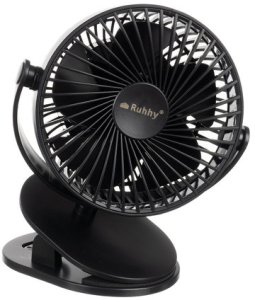 Wentylator bezprzewodowy czarny Ruhhy 25567 10