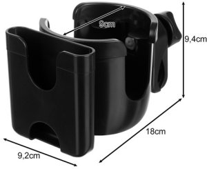 Uchwyt do wózka 2w1 25347 3