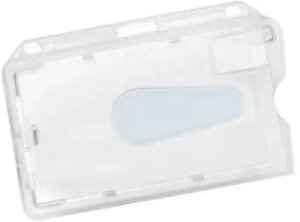 ID-kortholder lukket frosted til 1 ID-kort (stk.) 1