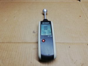 Wilgotnościomierz do materiałów VOLTCRAFT MF-100, nieinwazyjny 100880 14