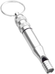 DA367 Gwizdek szkoleniowy dla psa         srebrny 2