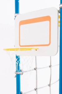 Drabinka gimnastyczna Next-5 Max 220 cm z talerz-huśtawką i materacem CE 6