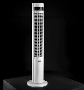 Wentylator Yoer Cichy WENTYLATOR Kolumnowy Podłogowy JONIZACJA Stojący NATURALNY WIATR + Pilot - Yoer CoolWhisper TF07W 14