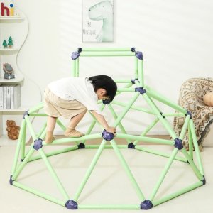 Kopuła wspinaczkowa LOYO | duża | miętowy | plastikowa | dla dzieci 6