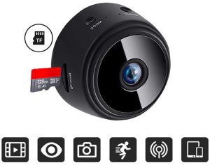 Kamera IP Verk Kamera mini bezprzewodowa szpiegowska wifi full hd 11