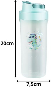 Butelka bidon na wodę dla dzieci 500ml szkolny do szkoły przedszkola 2