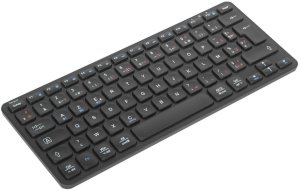 Targus - Tastatur - Mehrgerate - compact - antimicrobial - kabellos - Bluetooth 5.1 - Franzosisch - Schwarz 2
